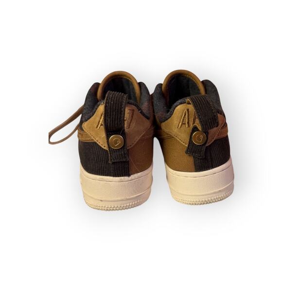 Nike x Carhartt WIP Air Force 1 Utility Sneakers Limited Edition Collab Size 8 - Picture 4 of 6